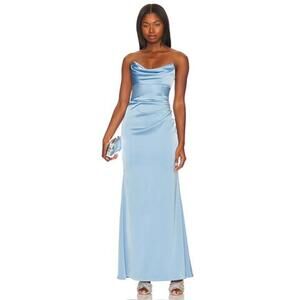 Katie May X Revolve Taylor Gown in French Blue